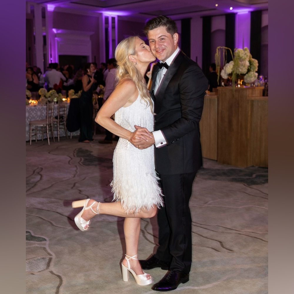 NADINE MERABI Lottie White Dress - Small